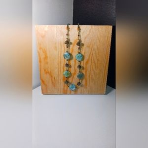 Ocean Vibes - Upcycled Handmade Necklace
